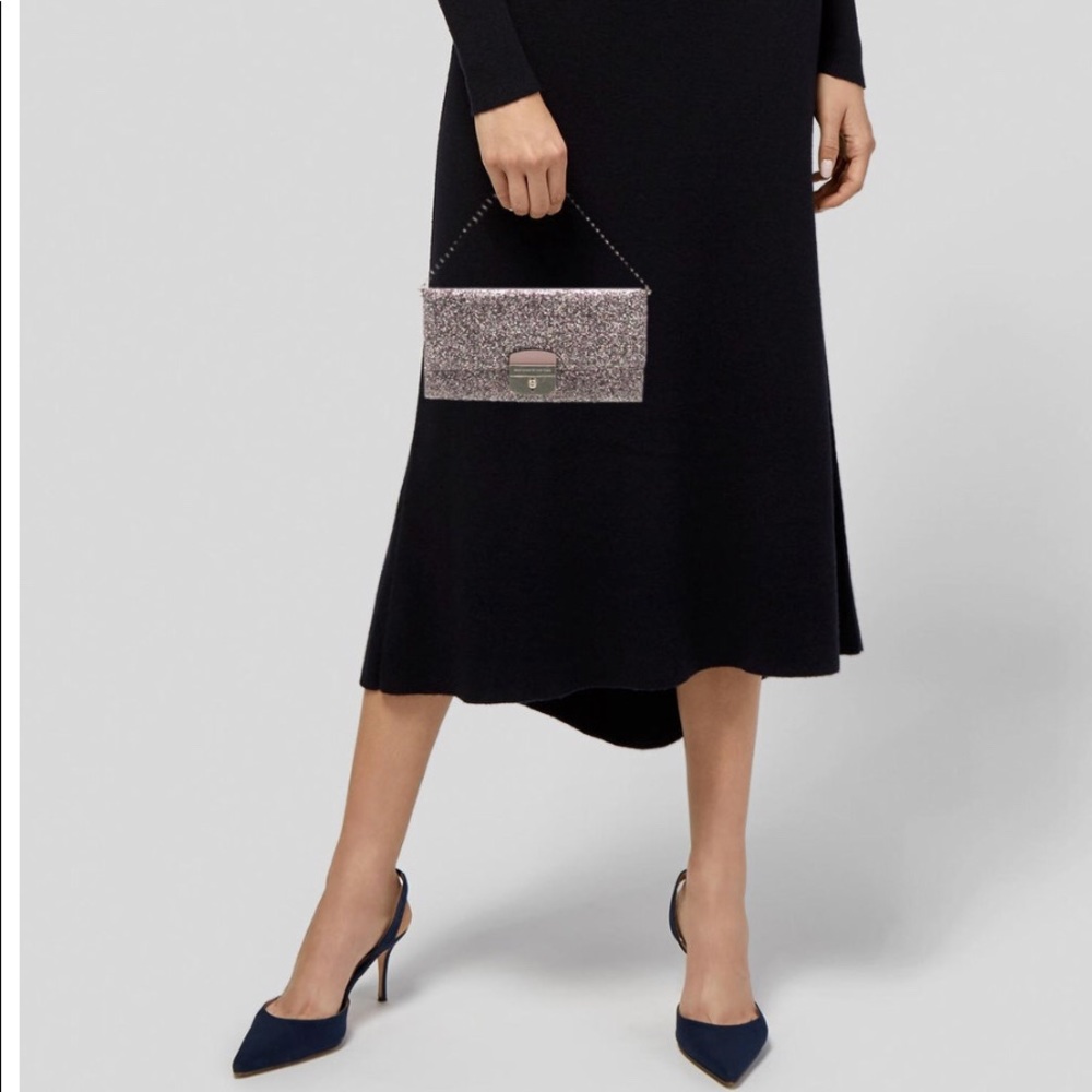 SOLD Kate Spade Sunset Lane Milou Glitter Clutch♠️